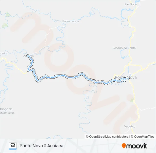 3975 Bus Line Map