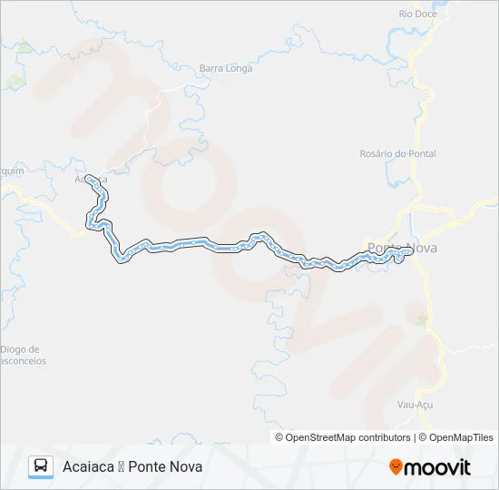 3975 Bus Line Map