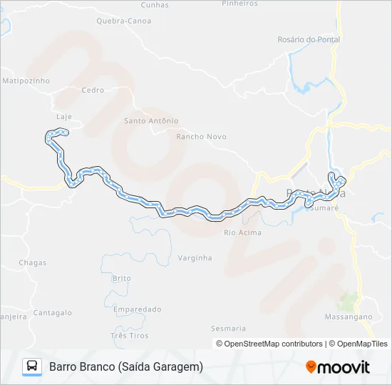 60 R Bus Line Map