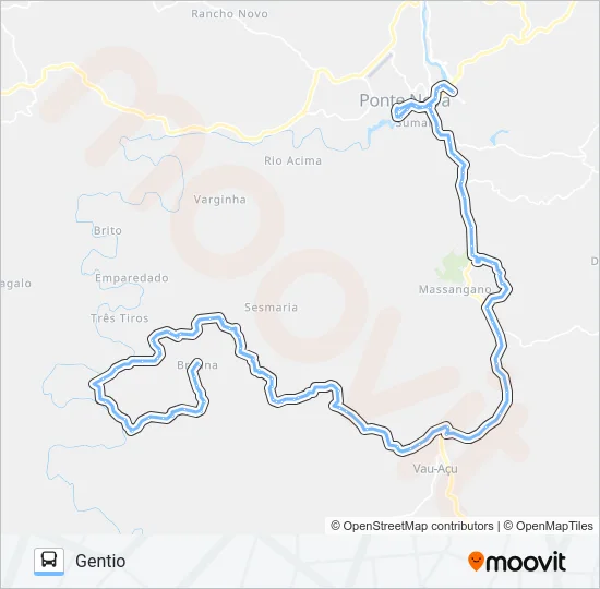 63 R Bus Line Map