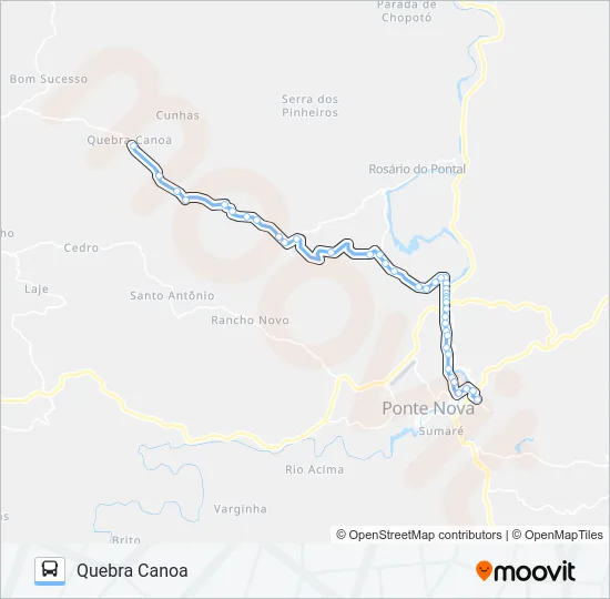 70 R Bus Line Map