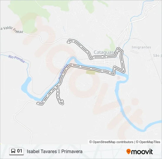 01 Bus Line Map