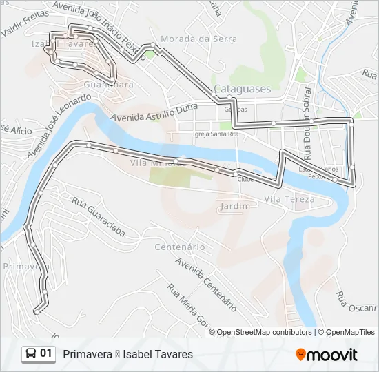 01 Bus Line Map