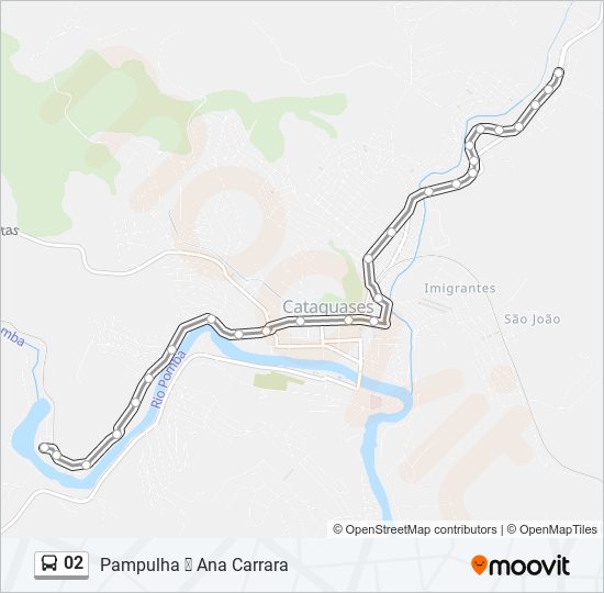 Mapa de 02 de autobús