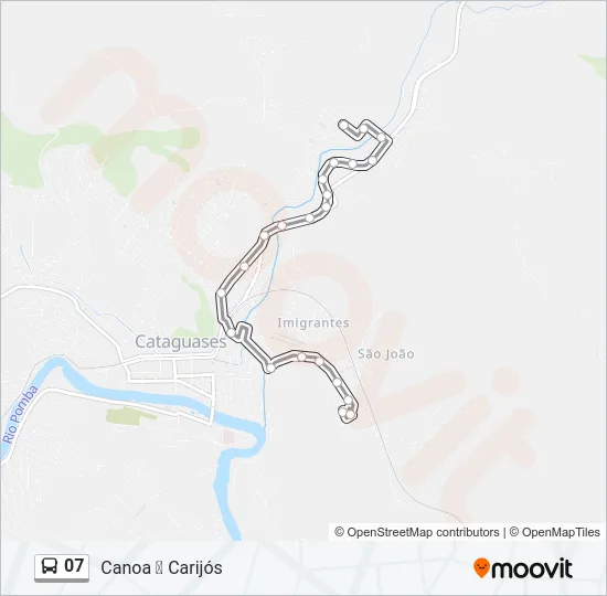 07 Bus Line Map