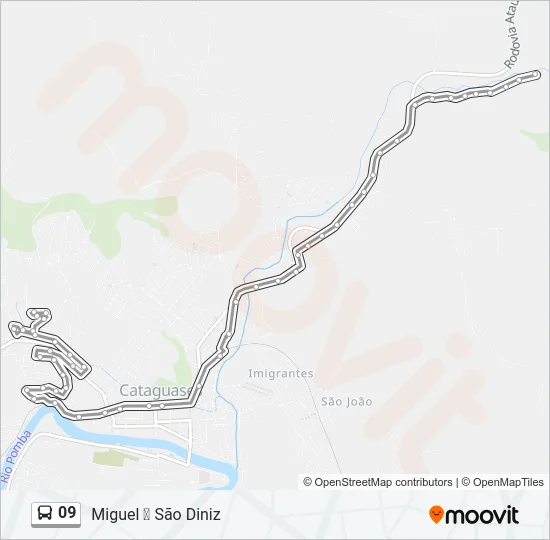 09 Bus Line Map