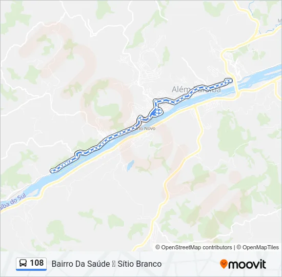 108 Bus Line Map
