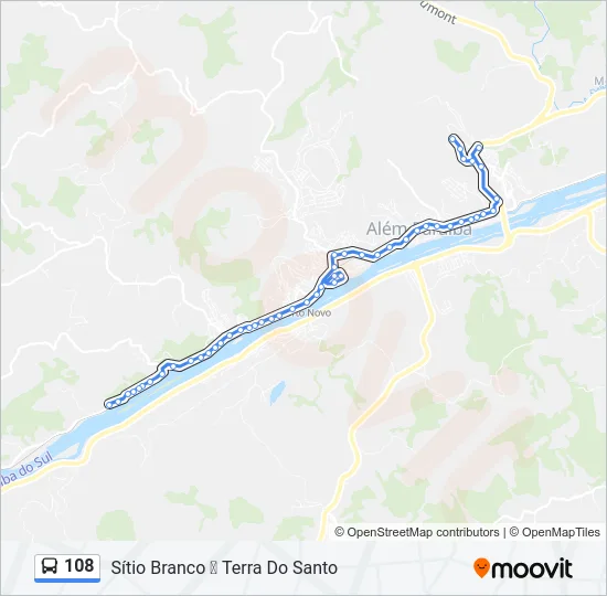 108 Bus Line Map