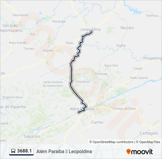 3688.1 Bus Line Map