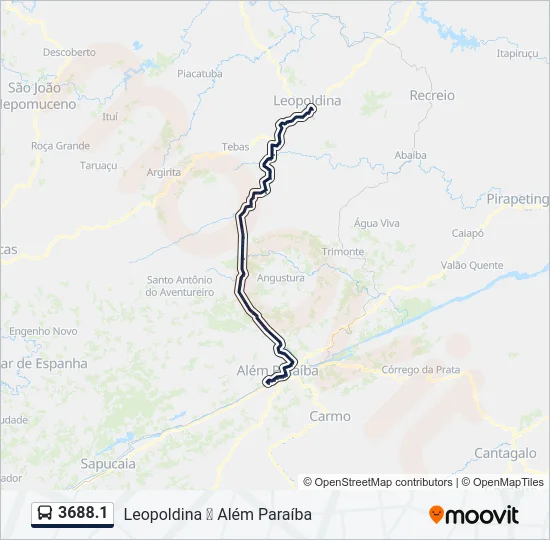 3688.1 Bus Line Map