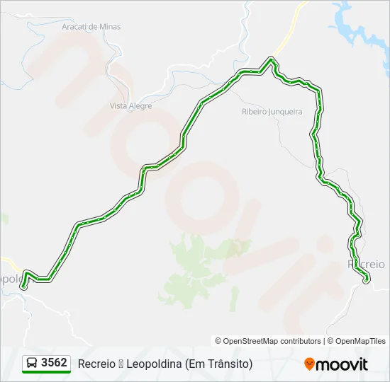 3562 Bus Line Map
