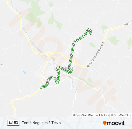 03 bus Line Map