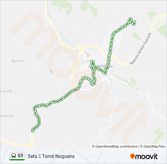 03 bus Line Map