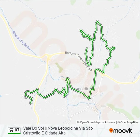 07 Bus Line Map