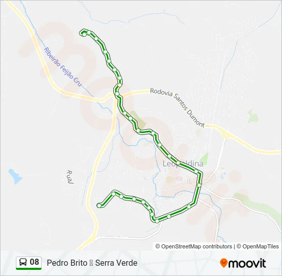 08 Bus Line Map