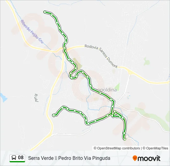 08 Bus Line Map