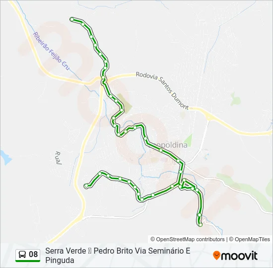 08 Bus Line Map