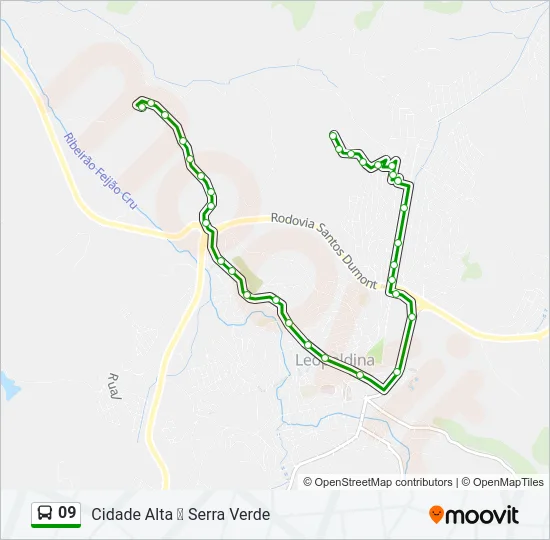 09 Bus Line Map