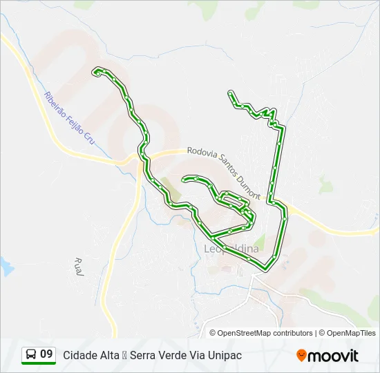 09 Bus Line Map