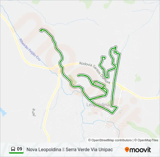 09 Bus Line Map