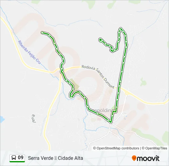 09 Bus Line Map
