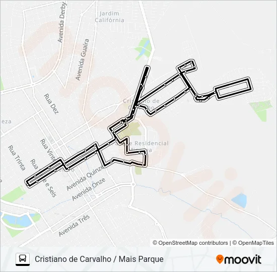 B03 Bus Line Map
