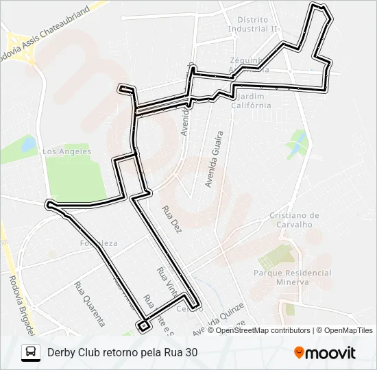 B04 Bus Line Map