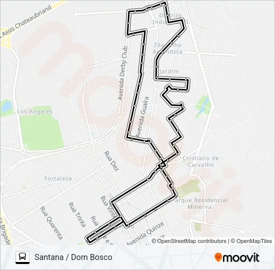 B05 Bus Line Map