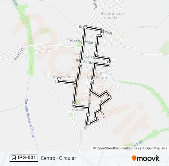 IPG-001 Bus Line Map