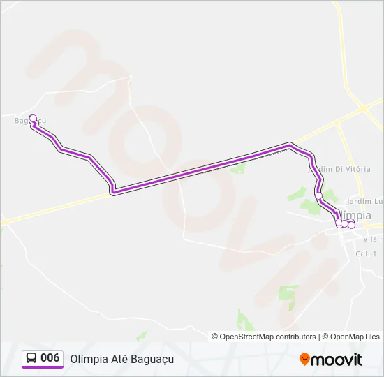 006 Bus Line Map