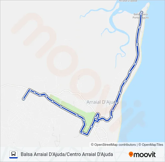 BALSA/ARRAIAL Bus Line Map