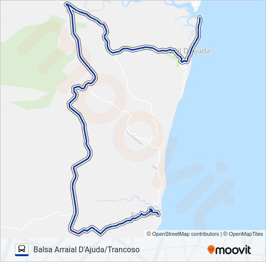 BALSA/TRANCOSO Bus Line Map