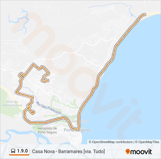 1.9.0 Bus Line Map