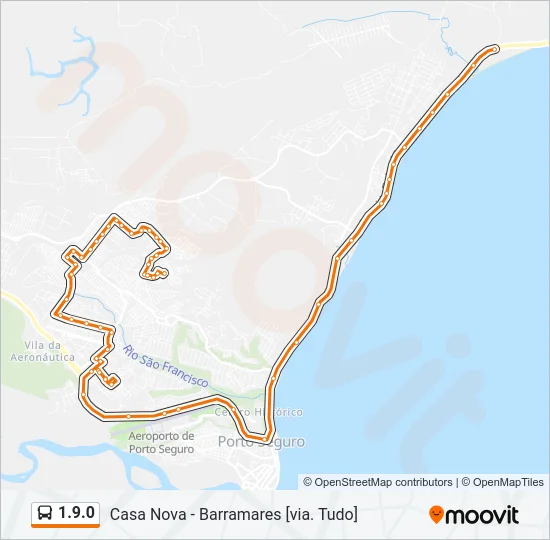 1.9.0 Bus Line Map