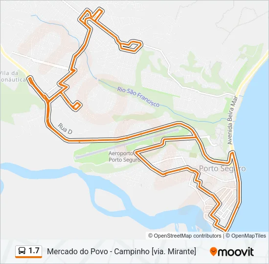 1.7 Bus Line Map