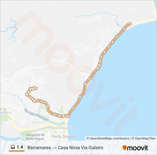 1.4 Bus Line Map