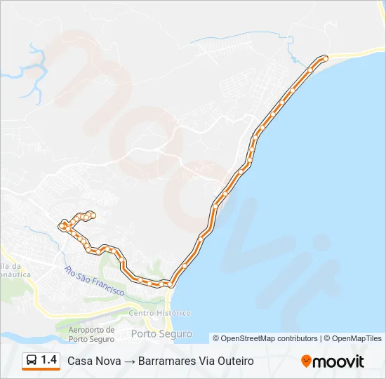 1.4 Bus Line Map