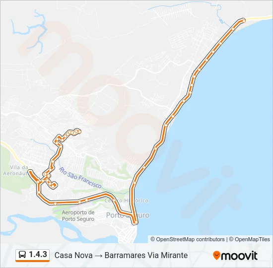 1.4.3 Bus Line Map