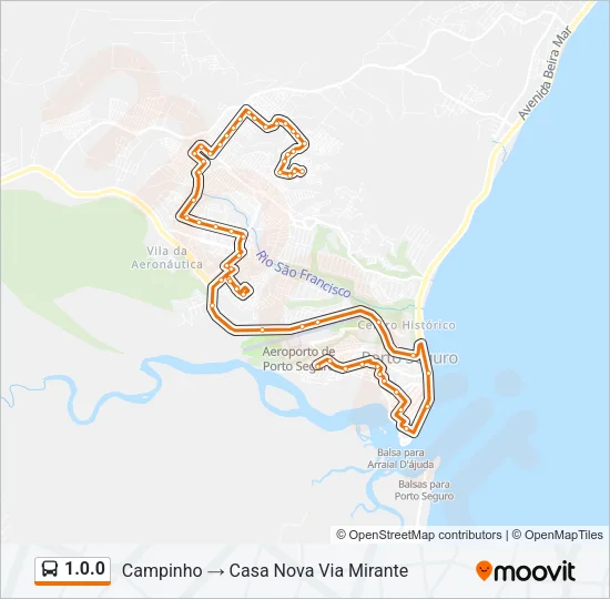 1.0.0 Bus Line Map