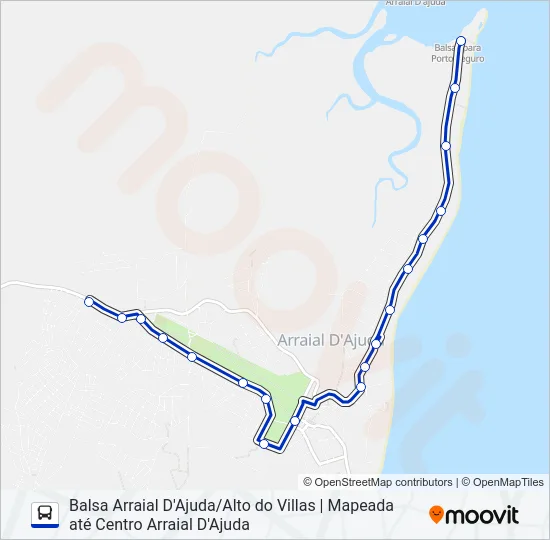 BALSA/ALTO DO VILLAS Bus Line Map