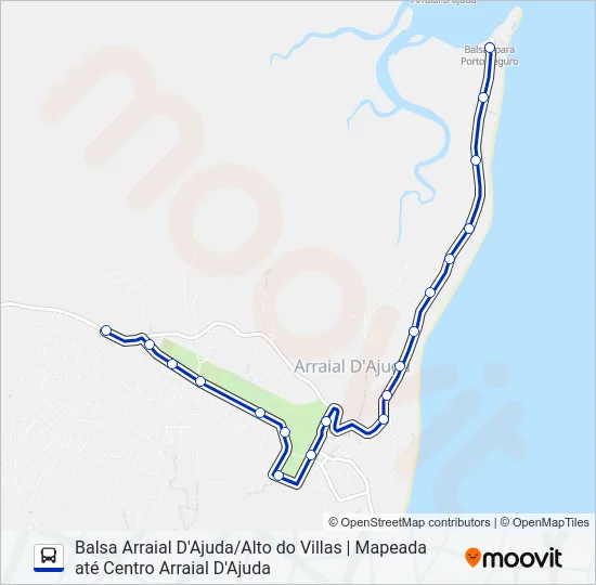BALSA/ALTO DO VILLAS Bus Line Map