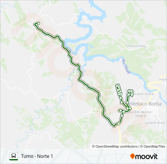 KLABIN PUMA KLABIN PUMA Bus Line Map