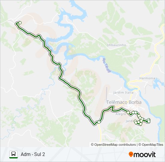 KLABIN PUMA KLABIN PUMA bus Line Map