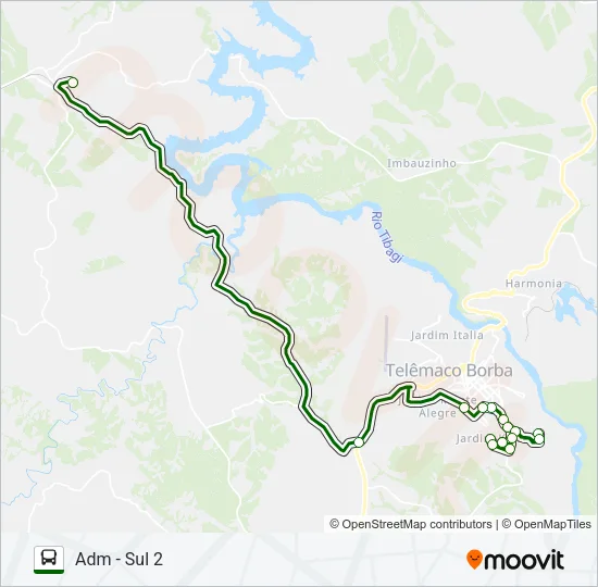 KLABIN PUMA KLABIN PUMA Bus Line Map