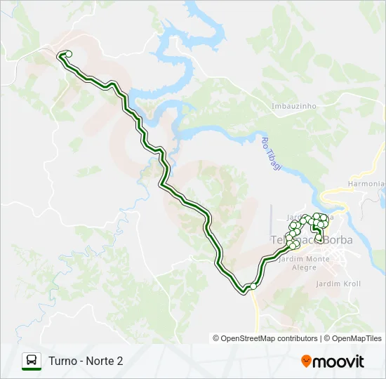 KLABIN PUMA KLABIN PUMA Bus Line Map