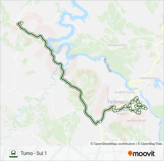 KLABIN PUMA KLABIN PUMA Bus Line Map