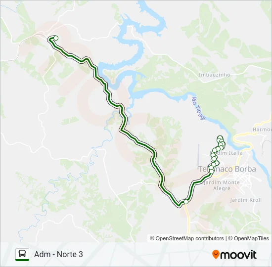 KLABIN PUMA KLABIN PUMA Bus Line Map