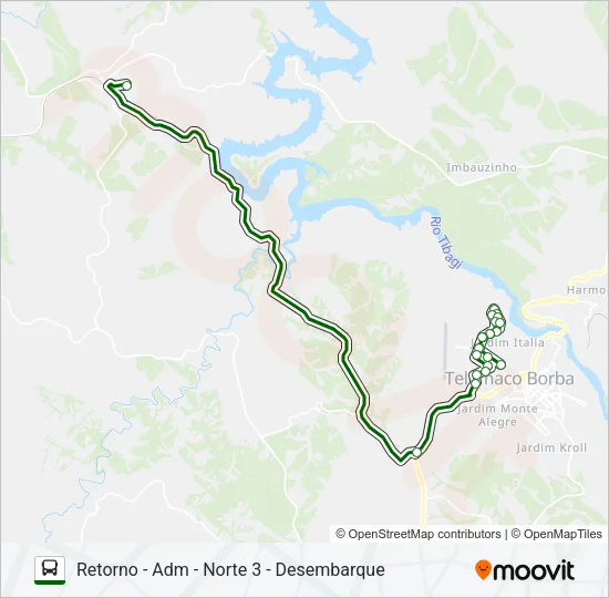 KLABIN PUMA KLABIN PUMA Bus Line Map