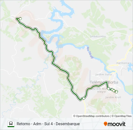 KLABIN PUMA KLABIN PUMA Bus Line Map
