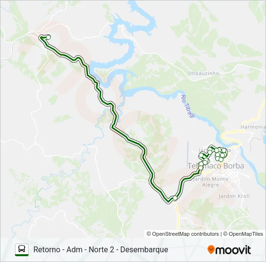 KLABIN PUMA KLABIN PUMA Bus Line Map